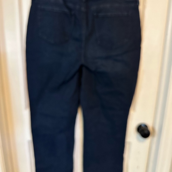 NYDJ Jeans Relaxed Straight Stretch Dark Wash Size 16 LiftTuck Technology - Picture 5 of 12